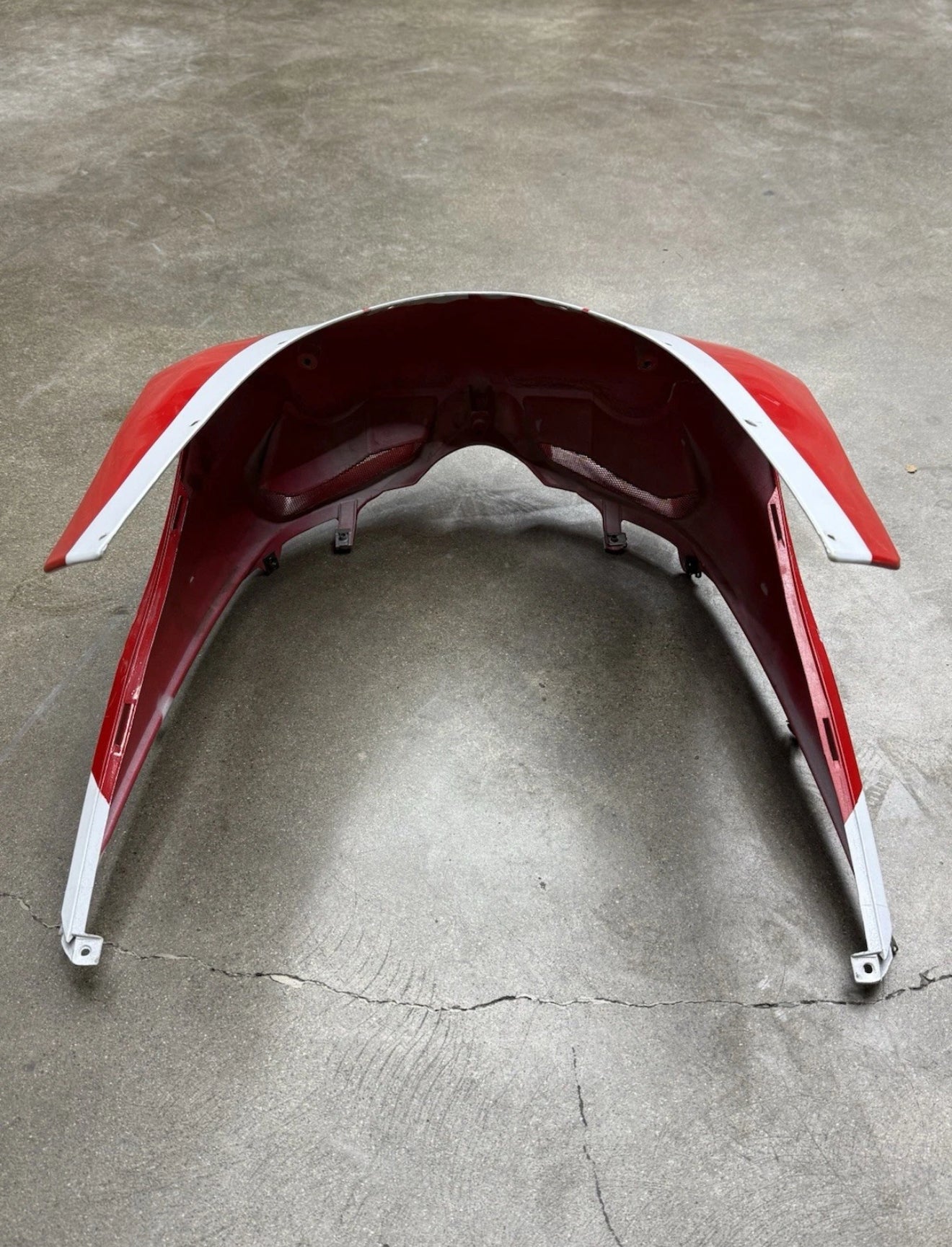 Ducati 848 1098 1198 S R EVO SP Headlight Fairing Red 1098S 48130402A TRACK