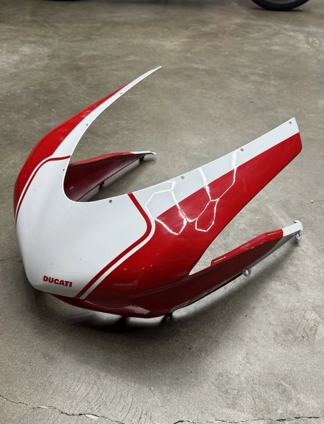 Ducati 848 1098 1198 S R EVO SP Headlight Fairing Red 1098S 48130402A TRACK