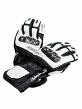 MotoPDX Carbon Gauntlet Riding Gloves